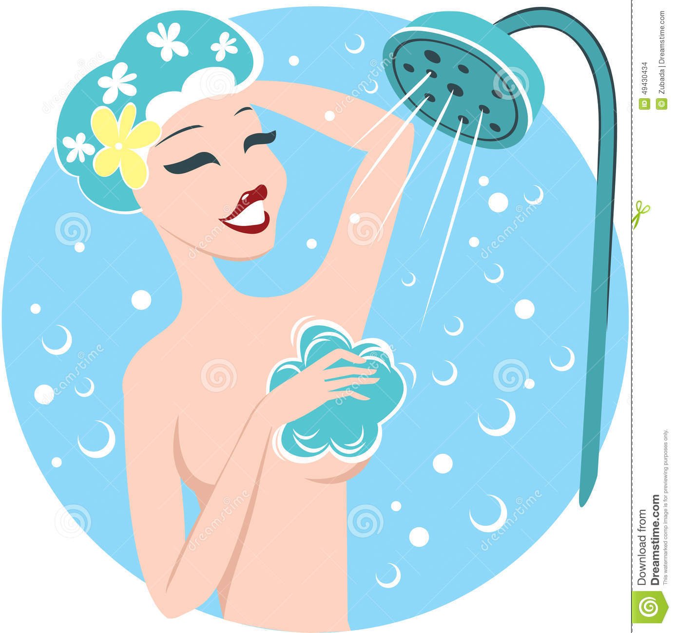 Женщины принимают душ после работы 