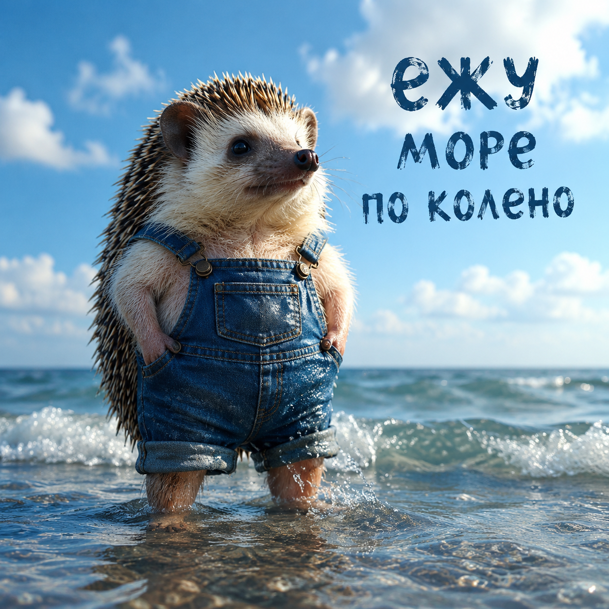 🦔🌊🌊🌊🌊🌊По Колено!🙃
