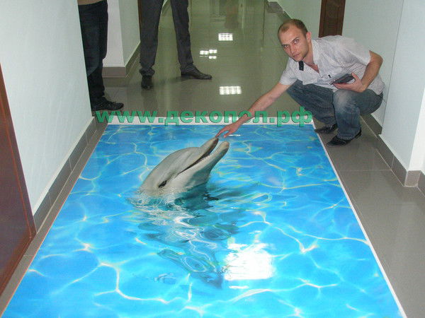 3D Полы Декоративные Наливные Полы