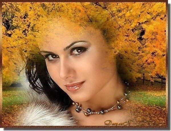 Женщина Осень