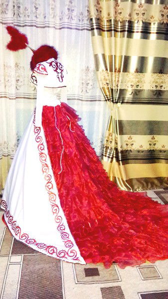 Казахские Национальные Свадебные Платья