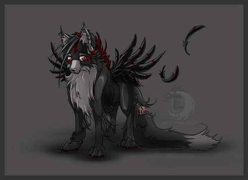 Winged Wolf Lone