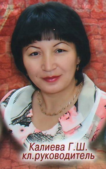 Гулбану Калиева Шариевна