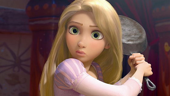 Девочка Рапунцель