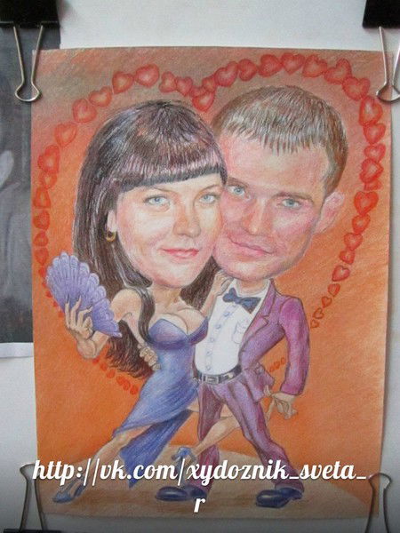 Светлана-Художник Портреты Шаржи