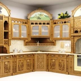 Кухни Деревянные