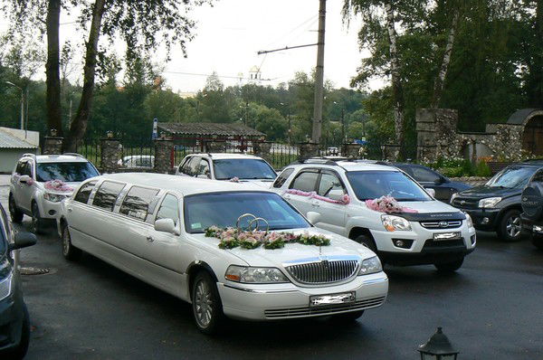 Свадебный Поезд Внедорожников