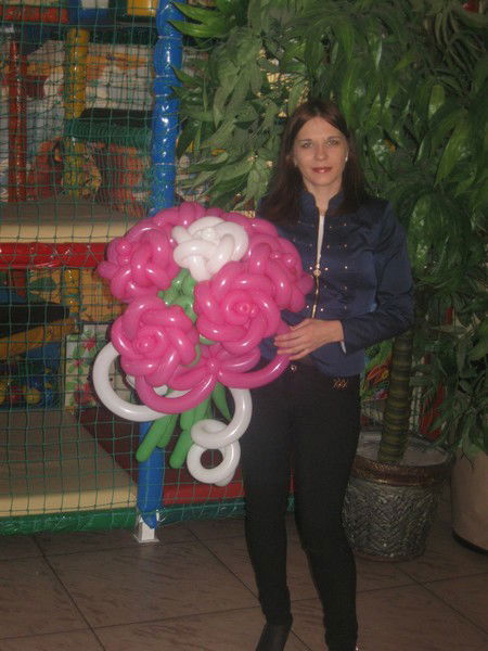 Настя Оформлен. Шарами