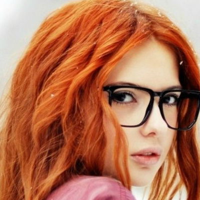 )....рыжая .....(