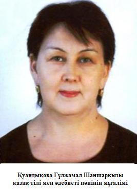 Гулжамал Куандыкова