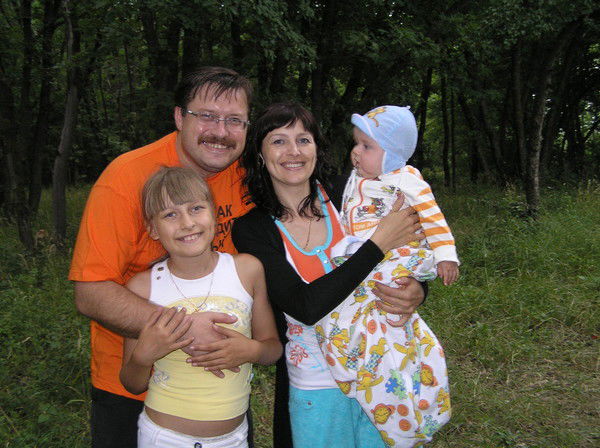 Семья Юрия Попова