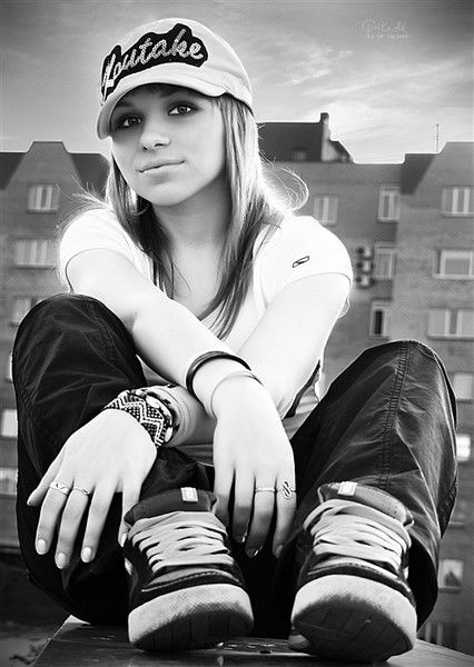 Ангел В Кроссах