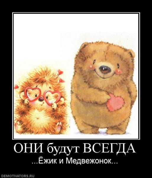 Ёжик И Медвежонок !!!