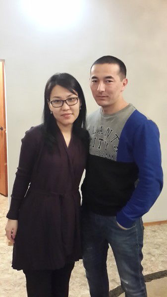 Женис Мейрамгуль Ахановы