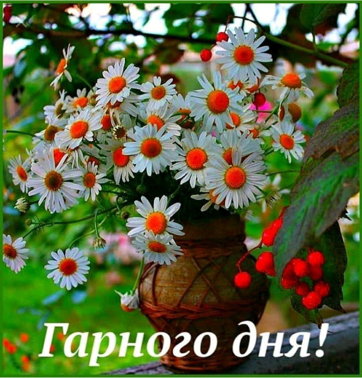 Доброе утро на украинском языке с природой на украинском