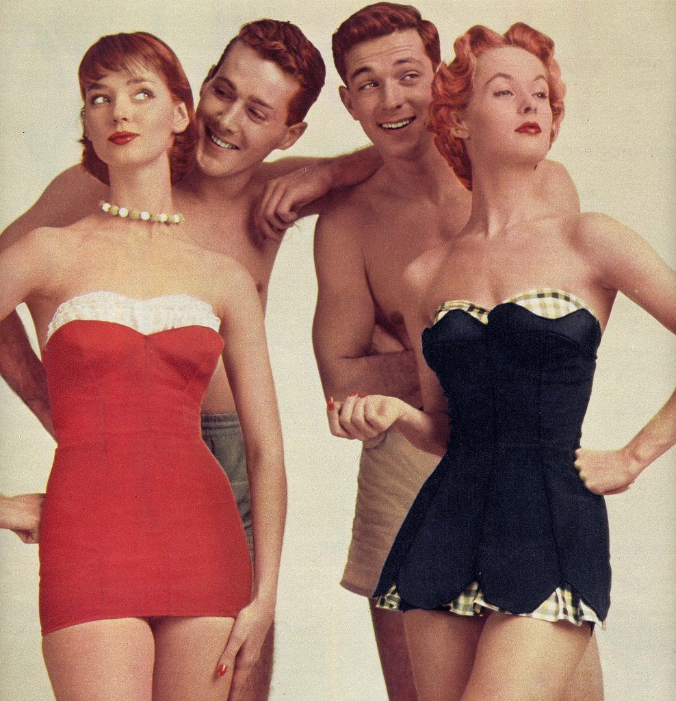 17 1950's Men's Beach/swim Costume Inspiration Ideas